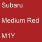 Preview: Subaru, Medium Red, M1Y.